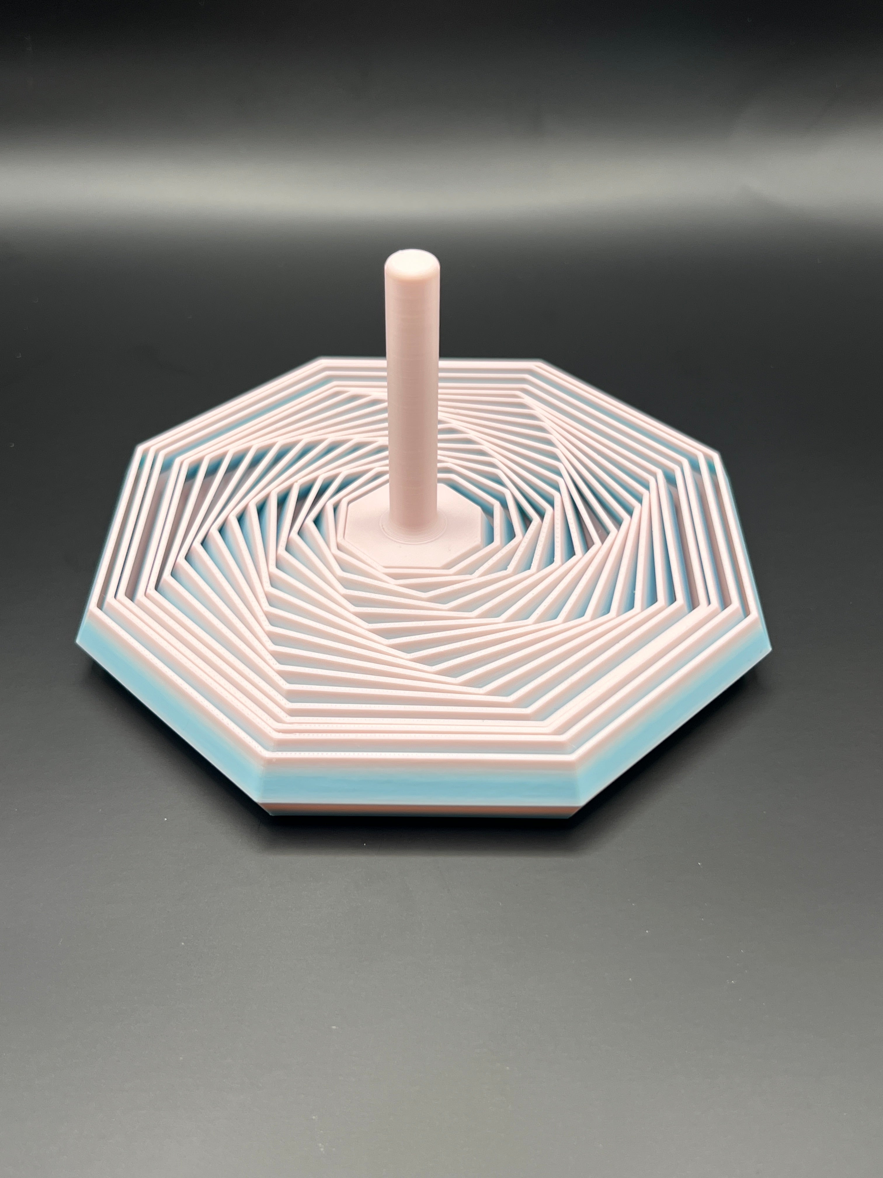 Hexagon Fidget Spinner - 3D Printed Stress Relief Toy | Satisfying Desk Fidget | ADHD Focus Tool | NZ Made